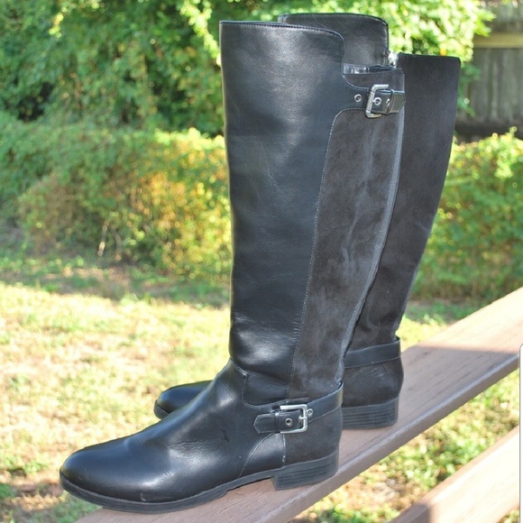 Liz Claiborne Shoes - Liz Claiborne Black Riding Boots